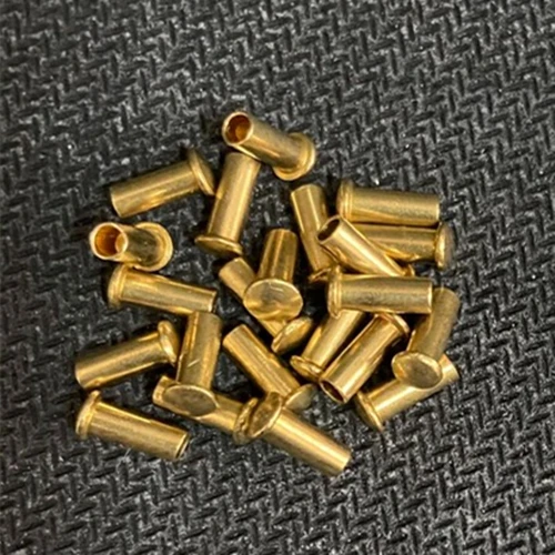 10pcs Half Hollow Copper/Alloy Rivets For Zippo Lighter Fire Steel Grind Wheel's Rivet Universal Accessories Spare Repair Part view 6