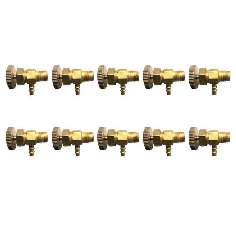 

10X Fuel Bleeder Valve For Bobcat 743 751 753 763 773 S175 S185 S205 T180 6598102
