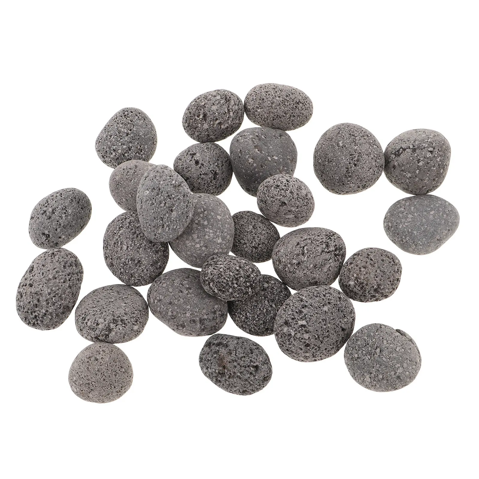 

1 упаковка камней для сауны, 0.8-1.2 дюйма, теплосберегающие вулканические камни для камина, очага, сауны, использования в помещении и на улице