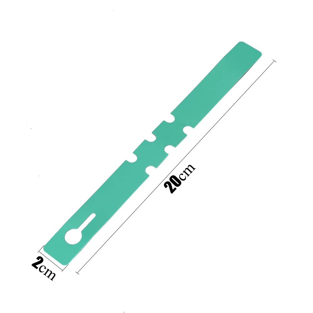 Hot Sell Garden Planting Nursery Hang Tags Plastic Identification Card Waterproof Ring Set Markers Reusable Labels