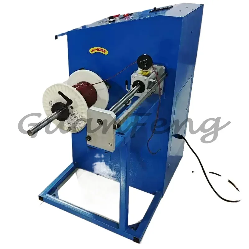 QP-400 Wire Winding Machine Rewinding Machine Wire and Cable Winding Machine Copper Wire Automatic Rope Winding 220/380V 550W