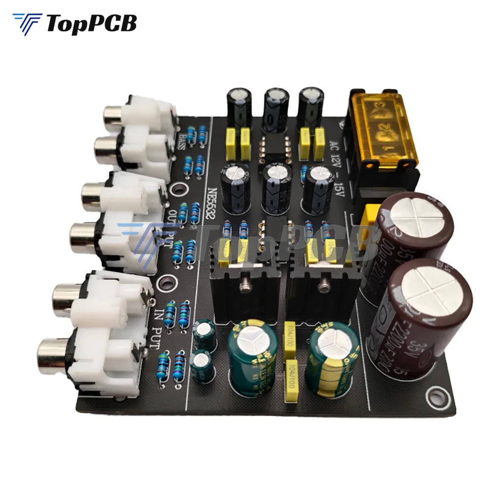 Ne5532 Elektronische Actieve Crossover Frequentiedeler 12V-15V Frequentieversterker Linkwitz Riley Filter