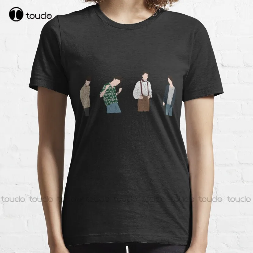 Timothée Chalamet Movie Characters Ade Datt Timothee Chalamet Klassieke T-shirt Mens Tshirt Custom Adulte Tiener Unisex Xs-5xl