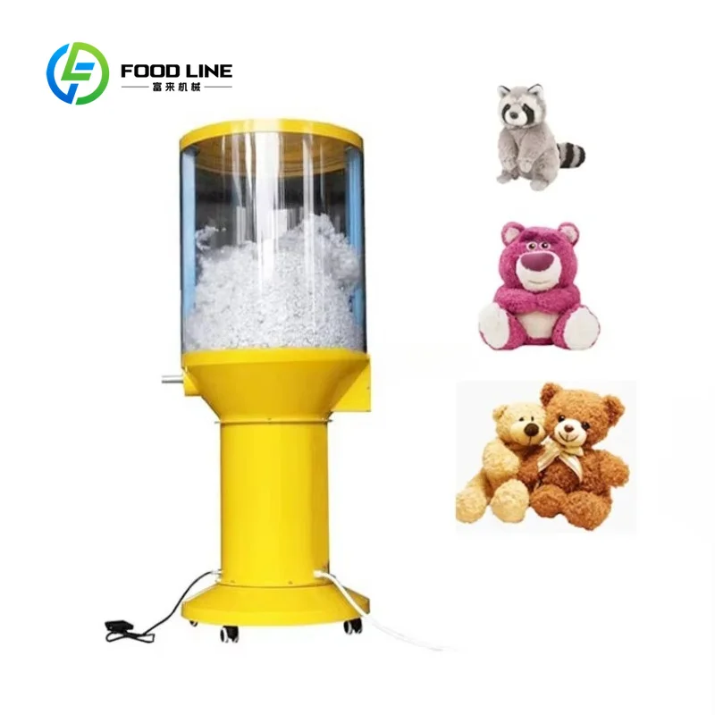 

Mall Party Application Automatic Cotton Filling Machine Hot Selling Plush Toy Stuffing Machinery FL Customized Wholesale