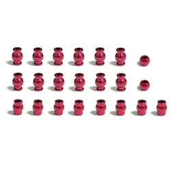 Complete 22pcs Aluminum Alloy Pivot Ball Head Set for Arrma 1/10 4x4 Granite Big Rock Senton Typhon Upgrade Parts