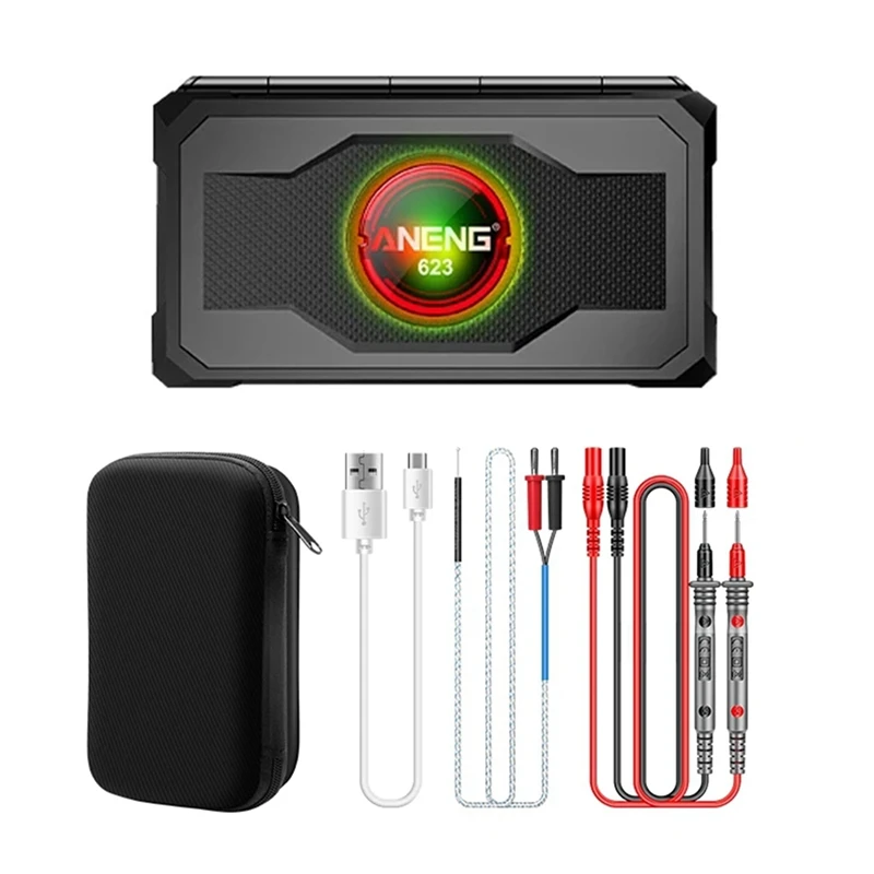 

ANENG 623, умный автомобильный мультиметр со встроенной литиевой батареей, тестер для ремонта, вольтметр 20000, мультитестер, инструменты-N25R