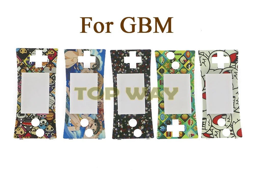 1 шт., передняя панель для GameBoy Micro для GBM