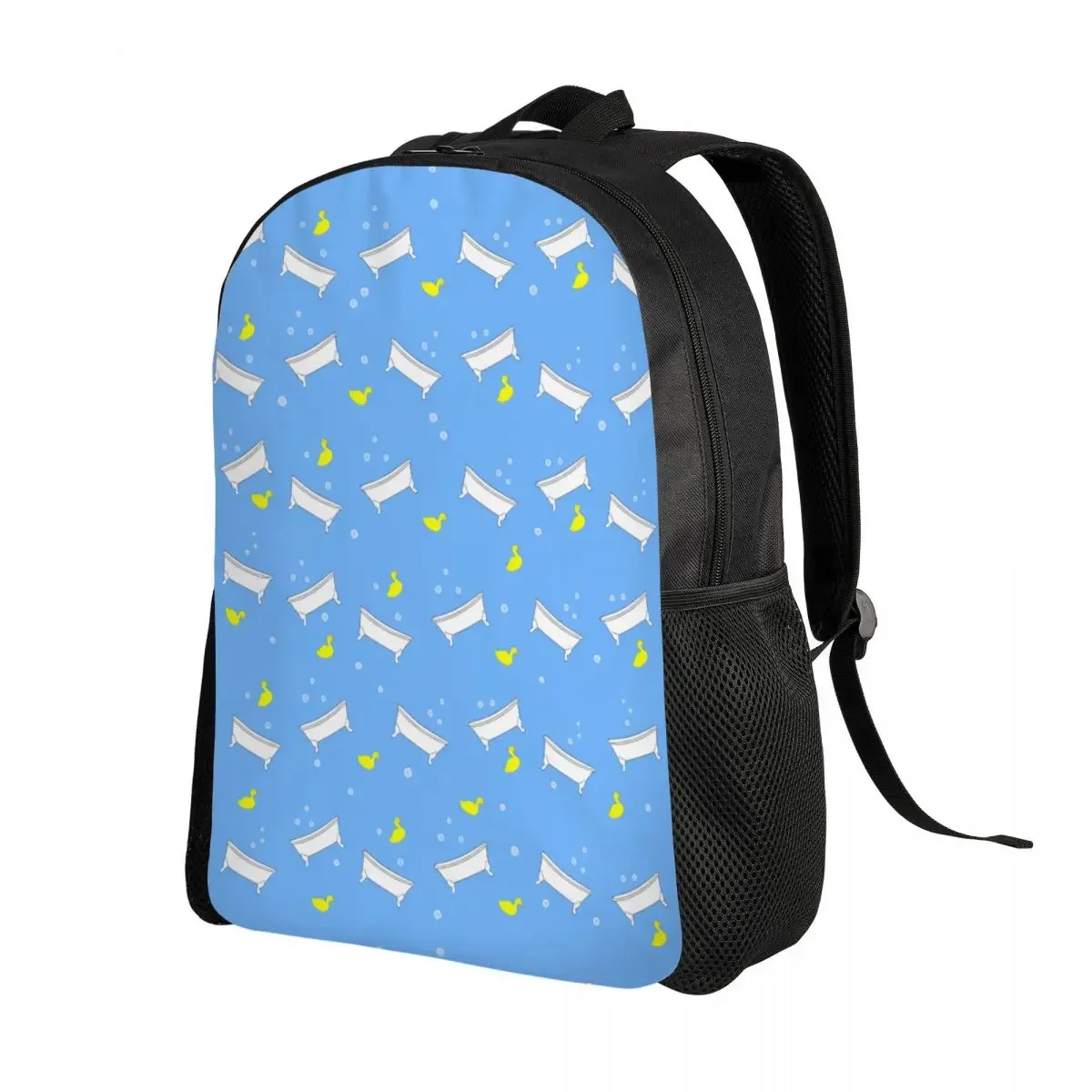 Custom BathtubRubber Ducky Duck Lover Laptop Backpack Women Men Fashion Bookbag for College School Student Bag