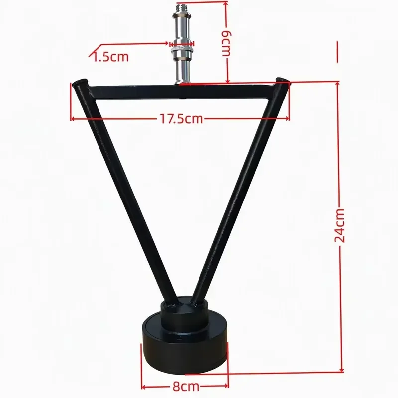 Metal Bracket Flashlight Holder Accessories Universal Metal Support Stand for Photo Booth