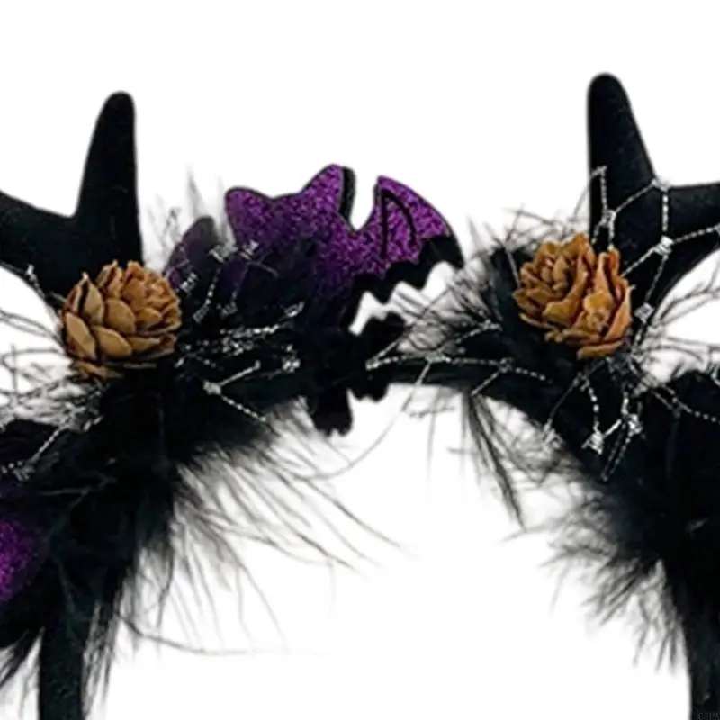 

68UA Kids Halloween Heaband Decorations Accessories Lightweight Hairband Fashion Headpiece For Women
