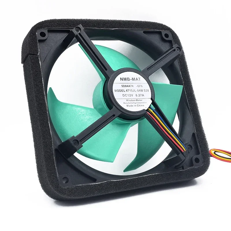 P 170*150*50MM Applicable to Rongsheng Refrigerator Fan Motor MODEL 4715JL-04W-S30 DC12V 0.27A 2 Wire