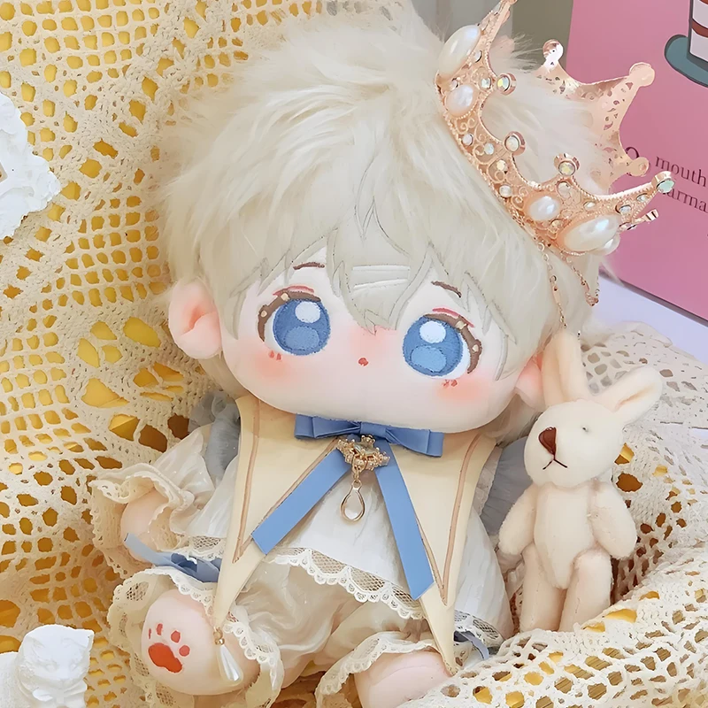 عمل 20 سنتيمتر دمية تأثيري الملابس نوبل الأمير مجموعات وسيم بنين Plushies الزي استبدال الدعاوى تحصيل أنيمي الطرفية #4