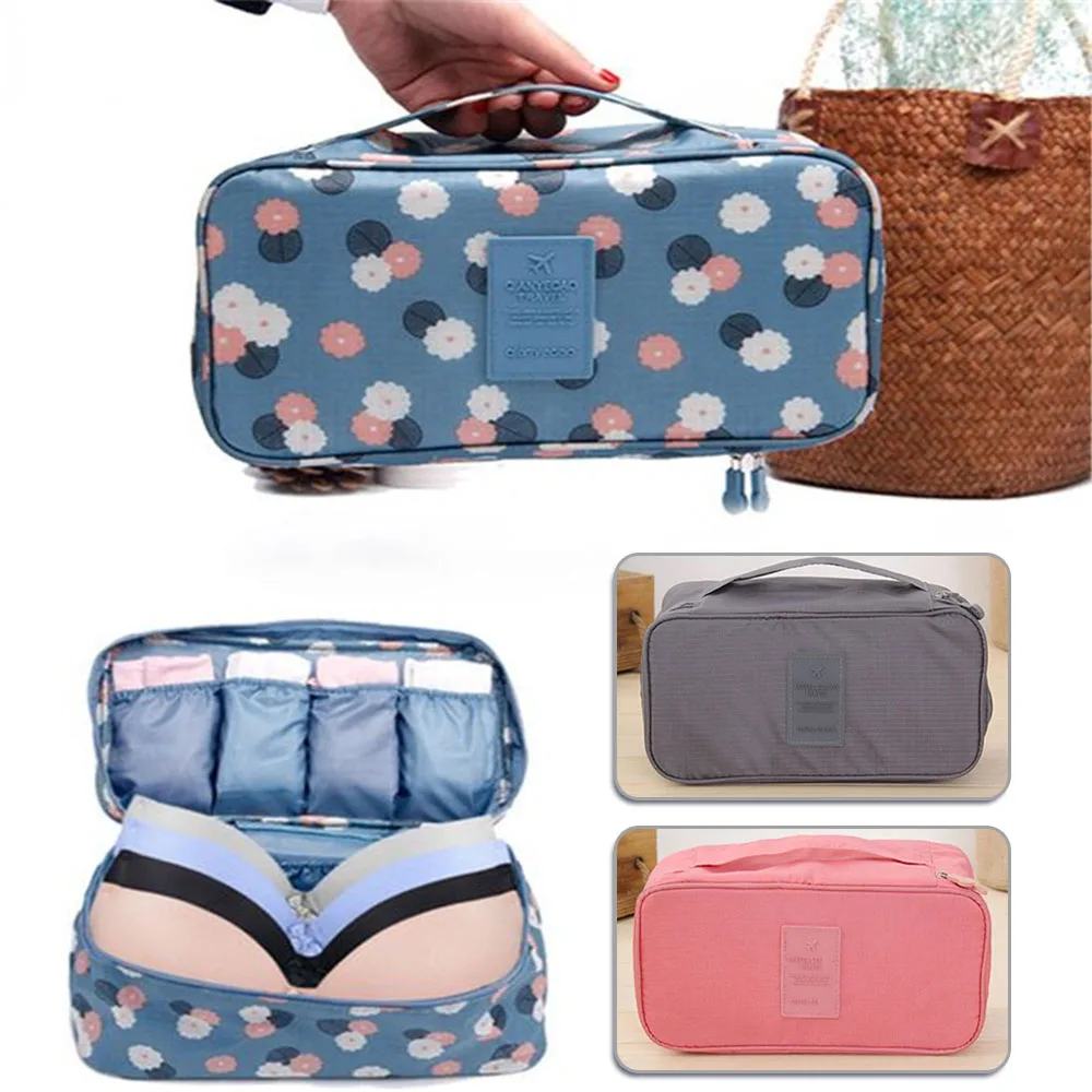 Storage Bags Underwear Organizer Bags Socks Closet Organizer Bra Underpants Separator Boxs Cosmetic Bags Bra Bags Cube Pouch