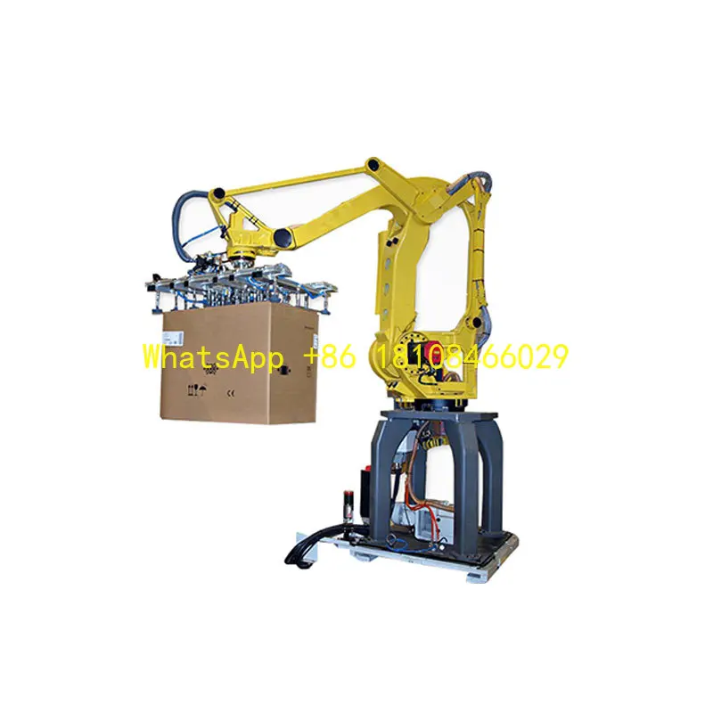 Высокоточный 6-осевой картонный робот с сенсорным экраном, автоматический робот для переноса поддолинга