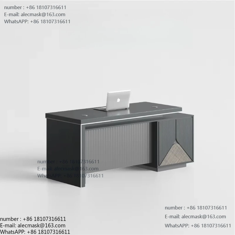 

Modern desk design Simple workbench Spacious fit