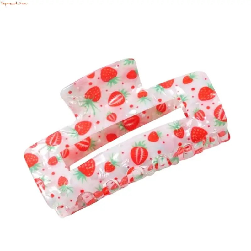 Q5WE Lemon Hair Claw Clamps odporny na poślizg PRZEWODNIK DO KOBIET DZIEWCZYNY Sezonowe zużycie imprezowe