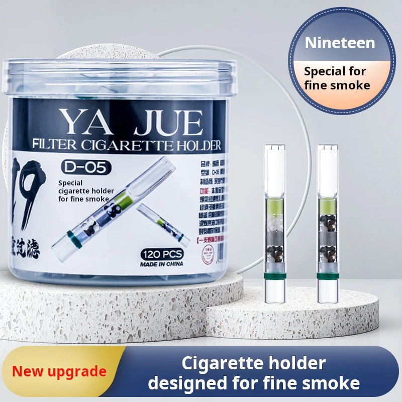 Yajue Disposable Cigarette Filter Tips for Thin cigarette Tar Filter Mouthpiece with Multistage Filtration