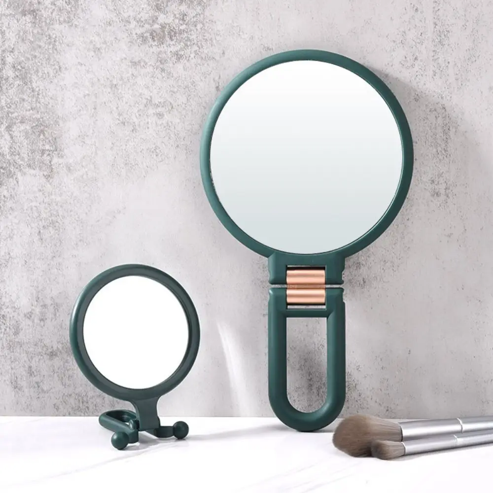 

5/10/15X Magnifying Makeup Mirror Hand Mirror Handheld Folding Double Sided Makeup Vanity Mirror Travel Portable Makeup Tool