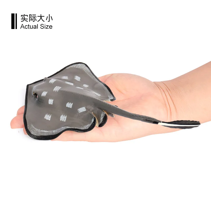 محاكاة نماذج للحيوانات البحرية مخلوقات أرضية البحر، أشعة اللدغة، اللدغة، لعبة الأشعة المعرفية للتعليم المبكر للأطفال