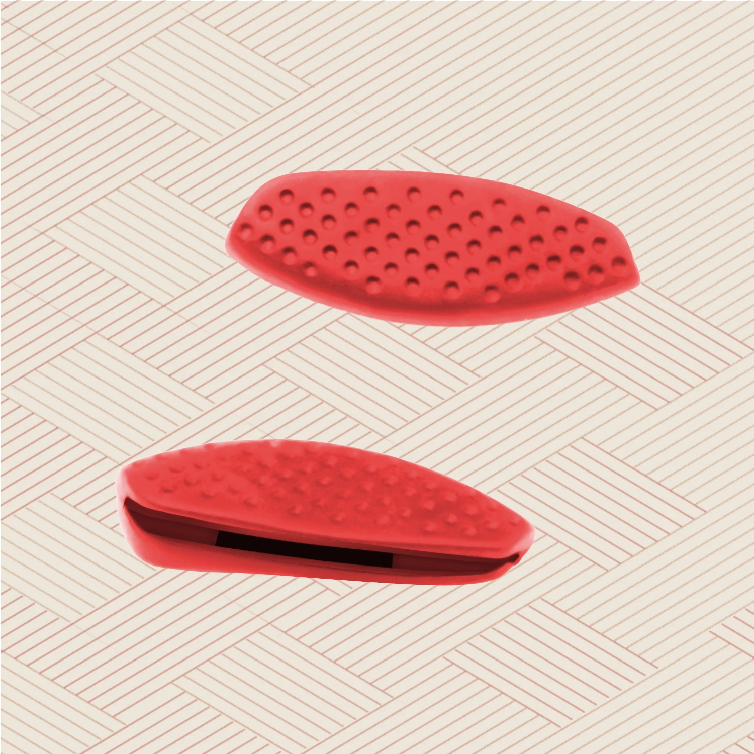Red Replacement Nose Pads Nose Pieces for Oakley Thurso OO9286 OO9286A Sunglasses Frame, Soft Silicone Anti Slip Nosepads