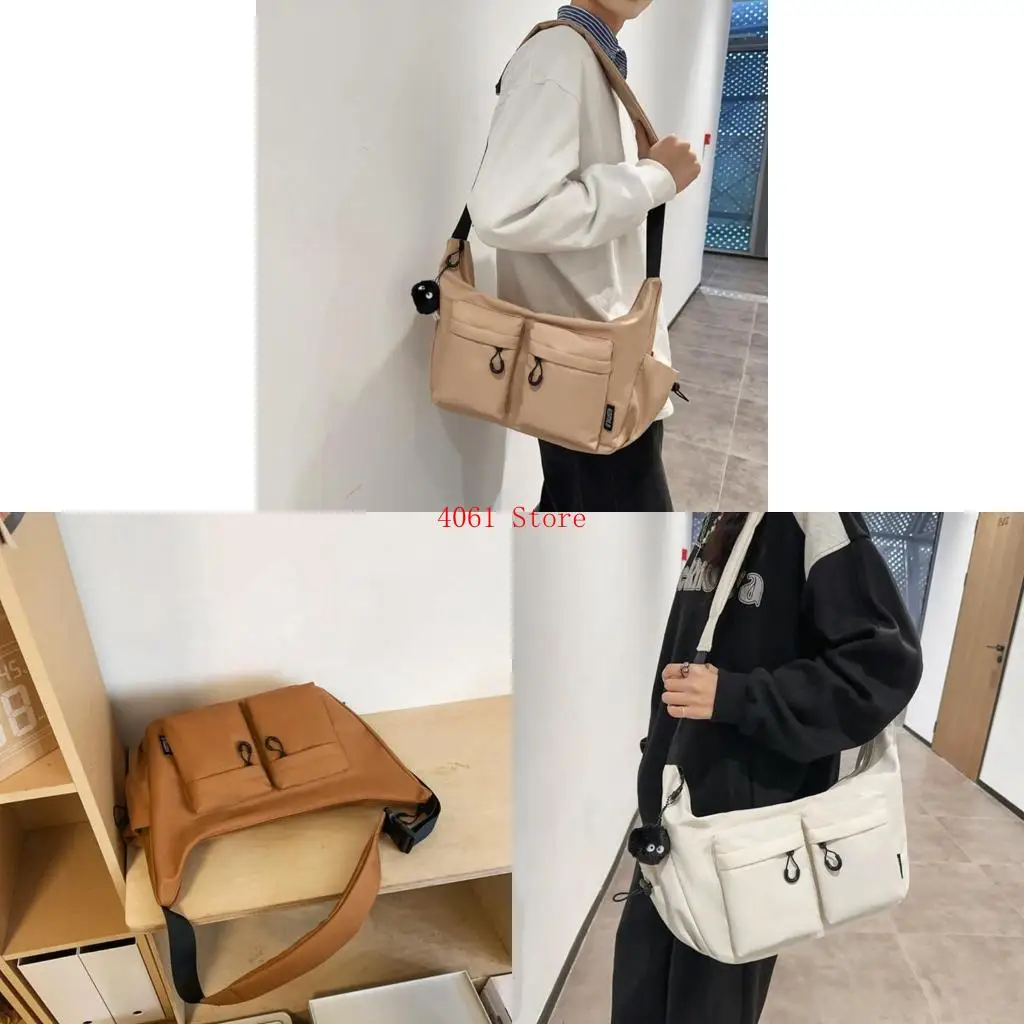 

Lightweight Travel Shoulder Bag Nylon Crossbody Purse For Couples And