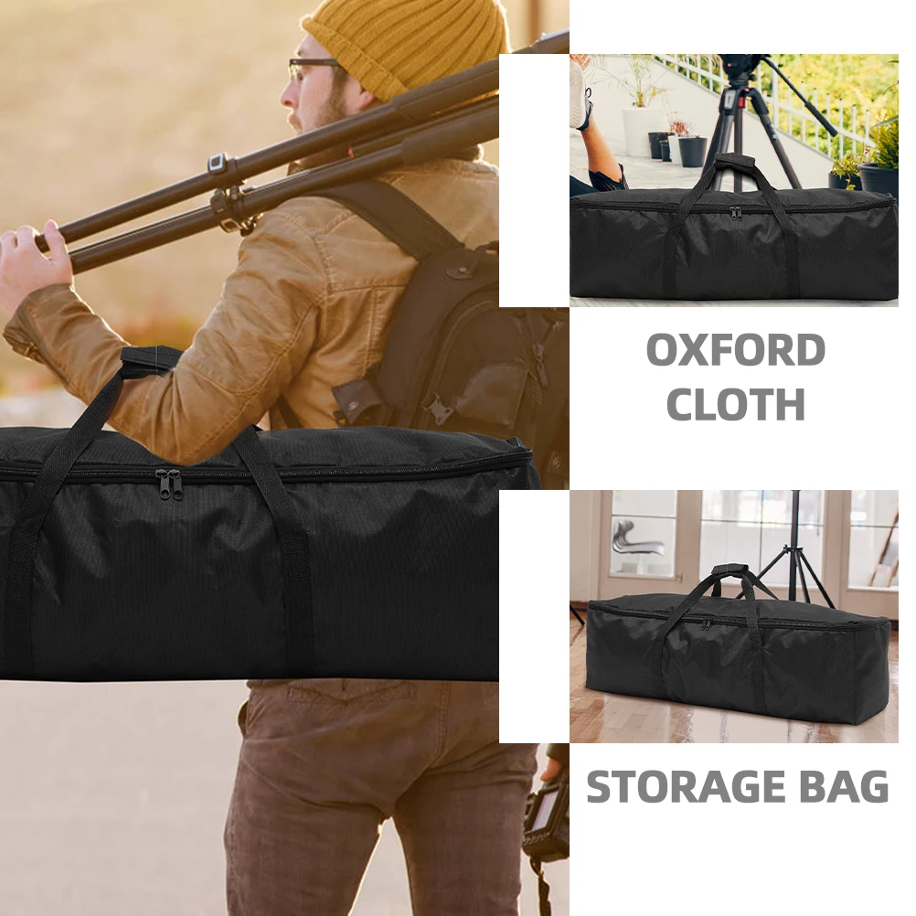 

2Pcs Tripod Storage Cases Oxford Cloth Portable Carrying Bags Lightweight Durable Protective Organizer for Photo Equipment