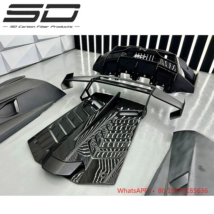 High Quality Dry Carbon Bodykit  for Lamborghini Huracan LP610 LP580 EVO Upgrade to STO / for Real STO Car
