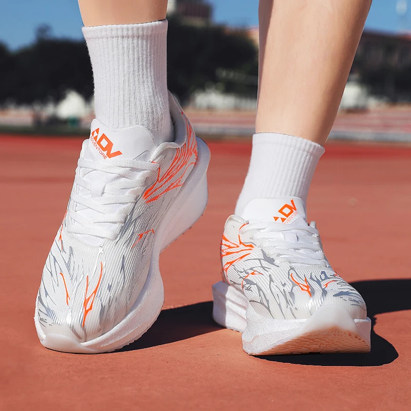 2026 Men Sports Running Shoes Gym Jogging Tenis Air Cushion Off Marathon Breathable Light Comfortable Women Athletic Sneakers