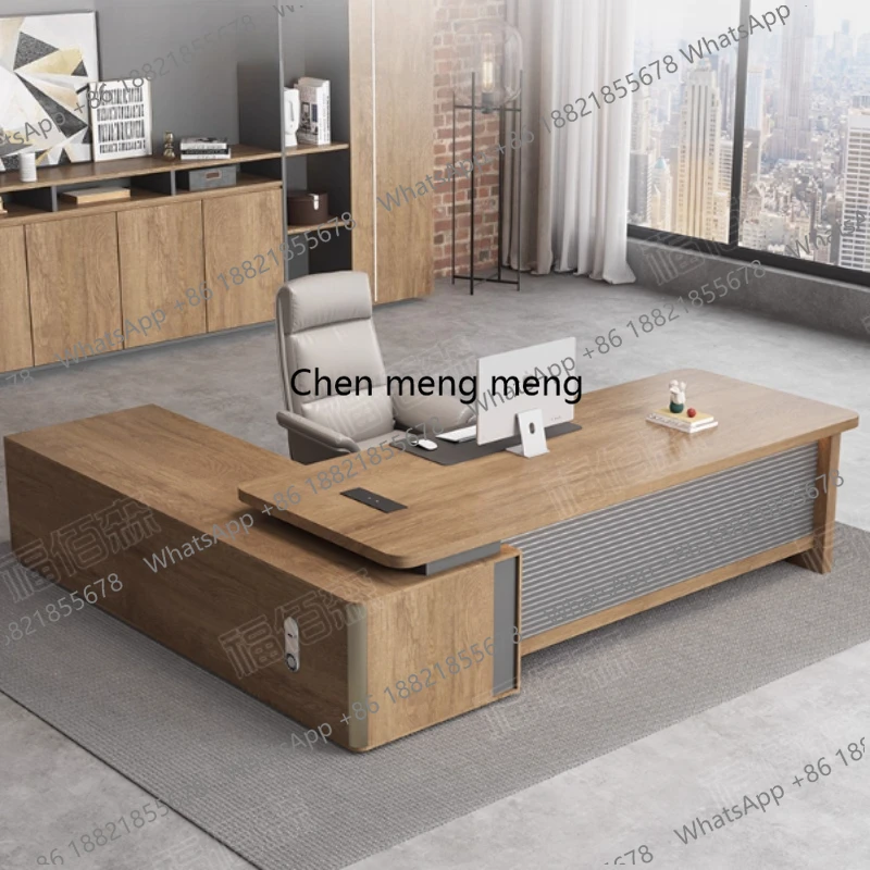 

Компьютерный офисный стол и стул Boss Simple Furniture: Комбинированный комплект для мастерской, рабочий стол с местом для хранения, мебель для творчества