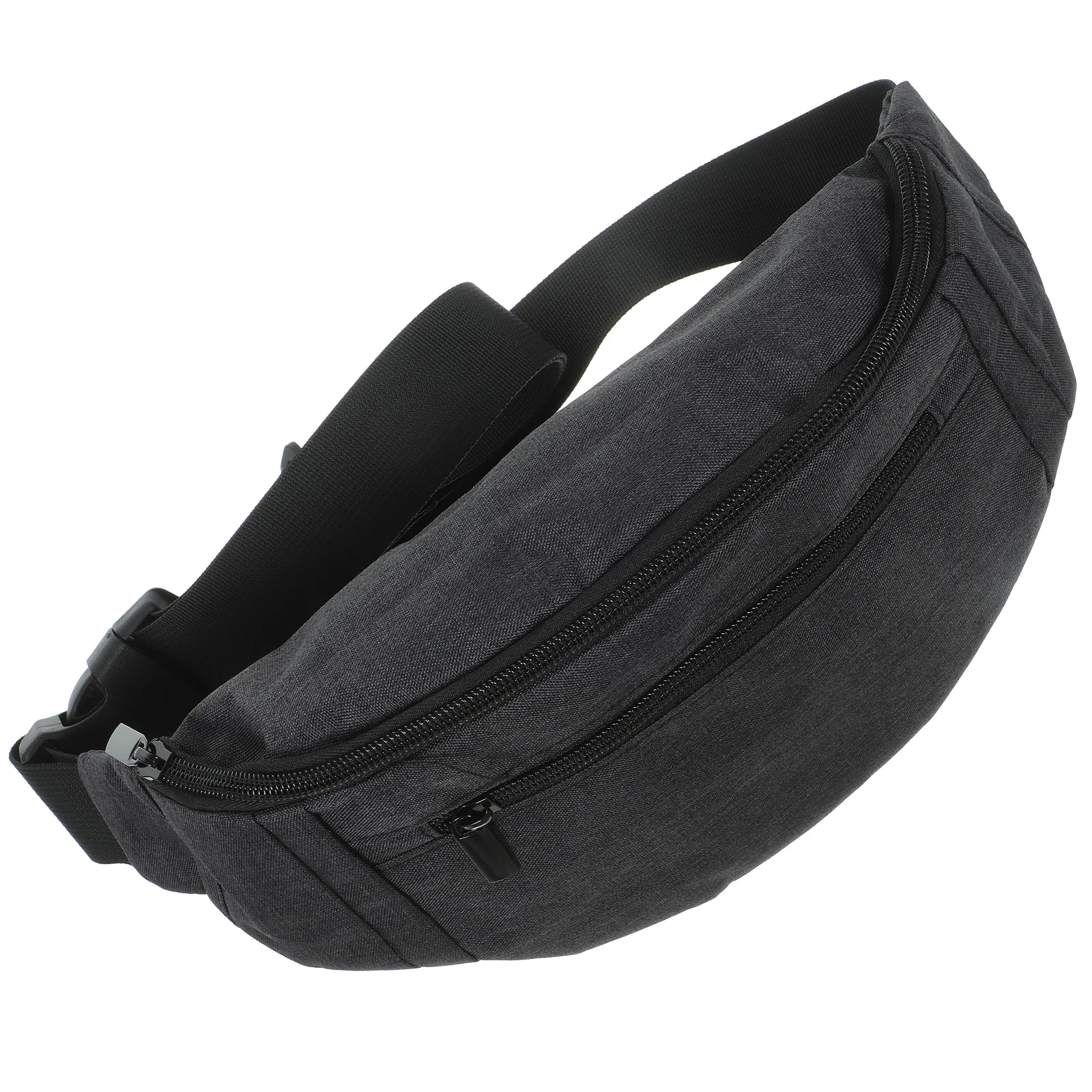 

Nylon Waterproof Women Outdoor Shoulder Bag Black 12Inch Casual Crossbody Chest Bag for Hiking Running Travel Messenger