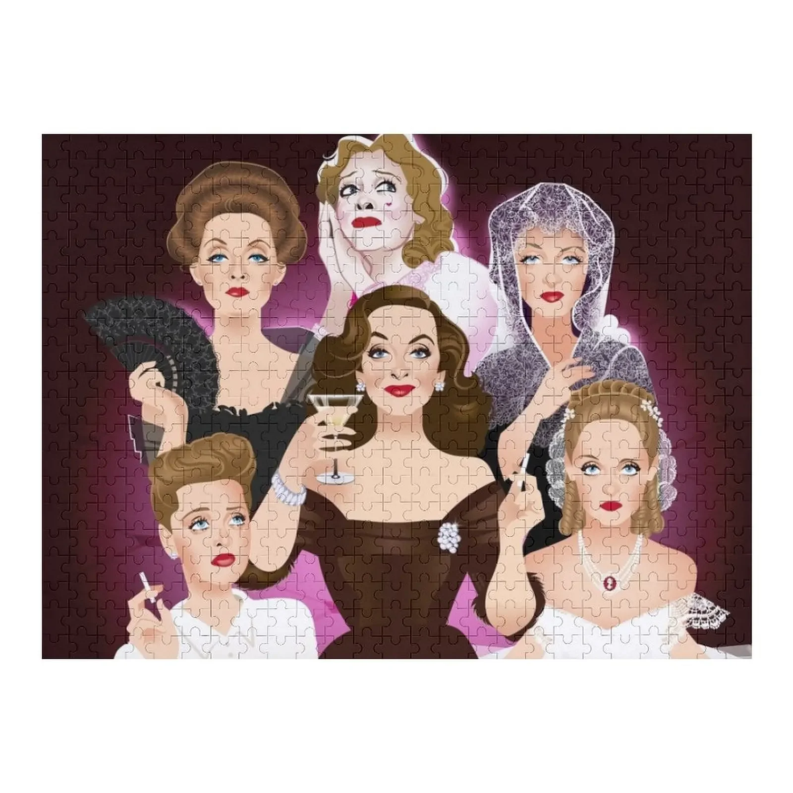 

Пазл Bette Davis Woods для взрослых, деревянные пазлы для взрослых, деревянный декор, картины, головоломка