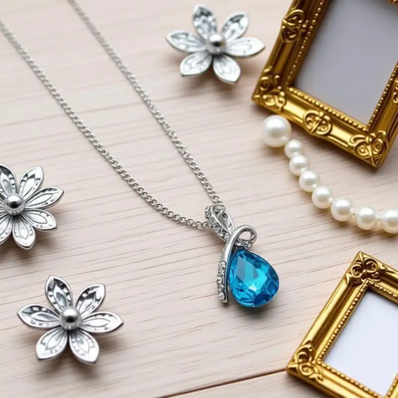 Charm 925 Sterling Silver Water Drop Crystal Zircon Pendant Necklaces for Women Girls Anniversary Party Jewelry Gifts Accessory