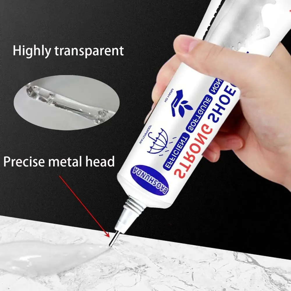 High Quality Clear Shoe Glue Waterproof Resistant Super Adhesive Sole Repair 60ml Waterproof Adhesive
