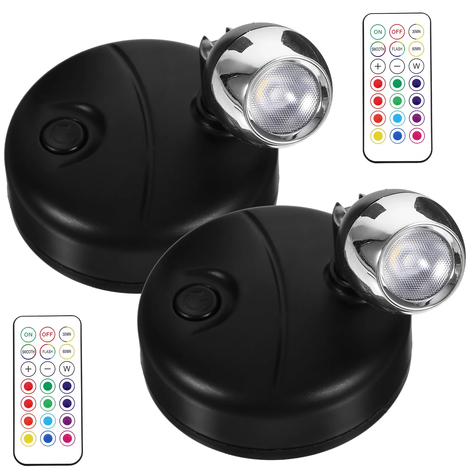 Projecteurs LED sans fil pour éclairage d'appoint intérieur, proxy de document, tête rotative