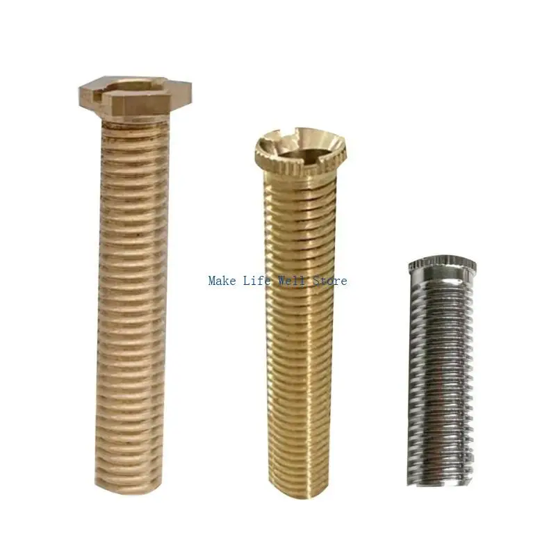  Sink Strainer Screw Copper Strainer Threaded Screw Connector Bolts Screw
