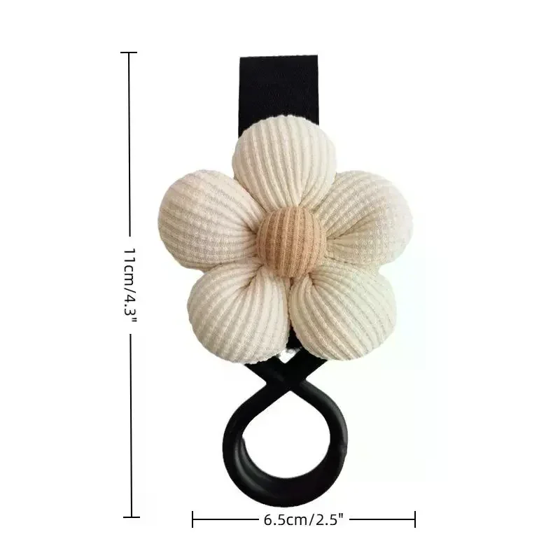 Baby Stroller Hook Sweet Flower Children Cart Umbrella Hanging Bag Storage Loop Hook Infant Supplies Storage Accessories