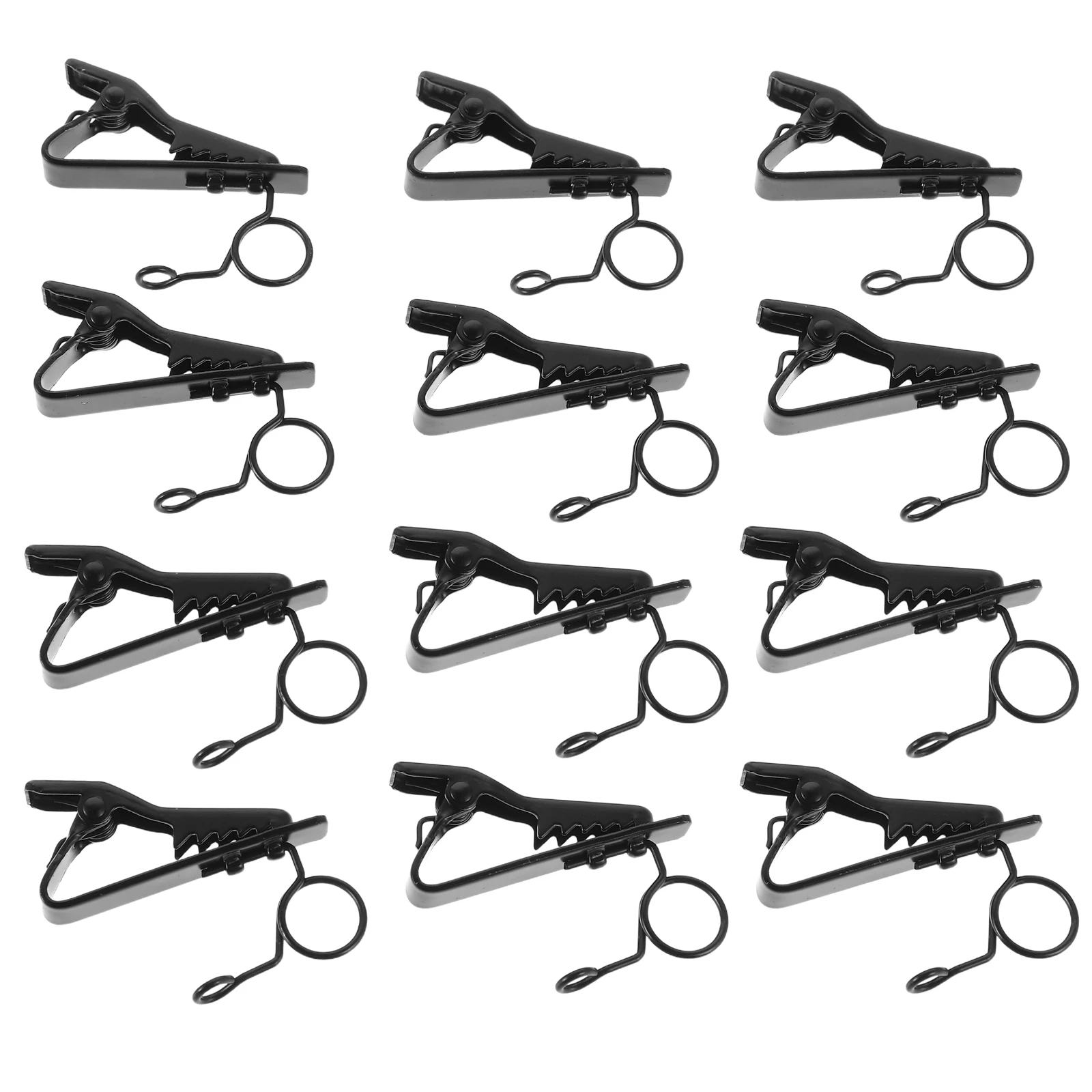 

20pcs Lavalier Microphone Clip Lapel Wire Clips Replacement Plastic Tie Lightweight Secure Adjustable Compatibility