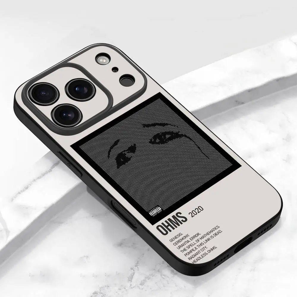 D-Deftones – coque de téléphone Ohms Gore, musique privée, pour iPhone 17,16,15,14,13,12,11,Pro,Max,Plus,E,Air,Mini, housse de protection noire