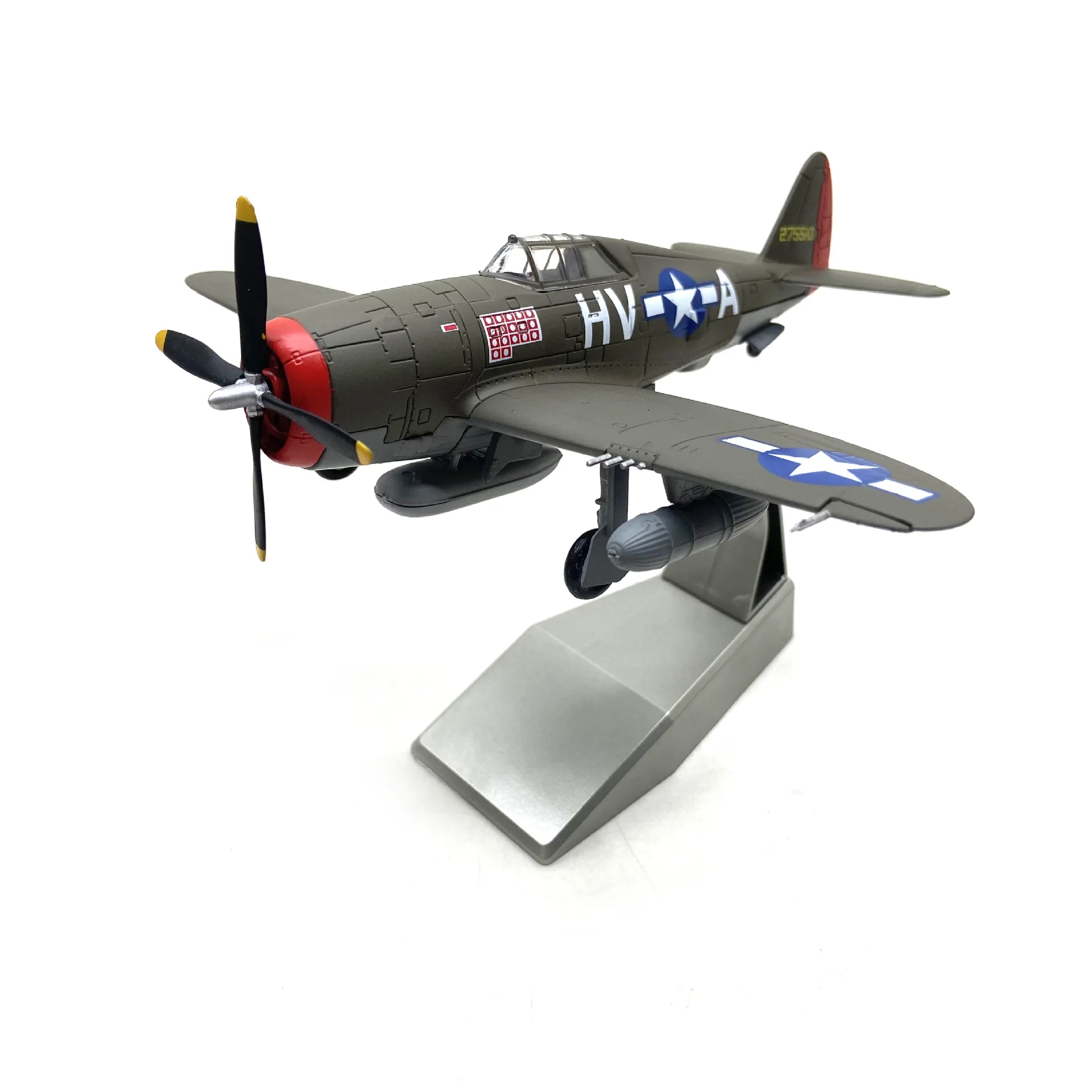 

1:72 Scale American P-47 P47 Thunderbolt Fighter Alloy Model Military Fighter Souvenir Gift Collect and display