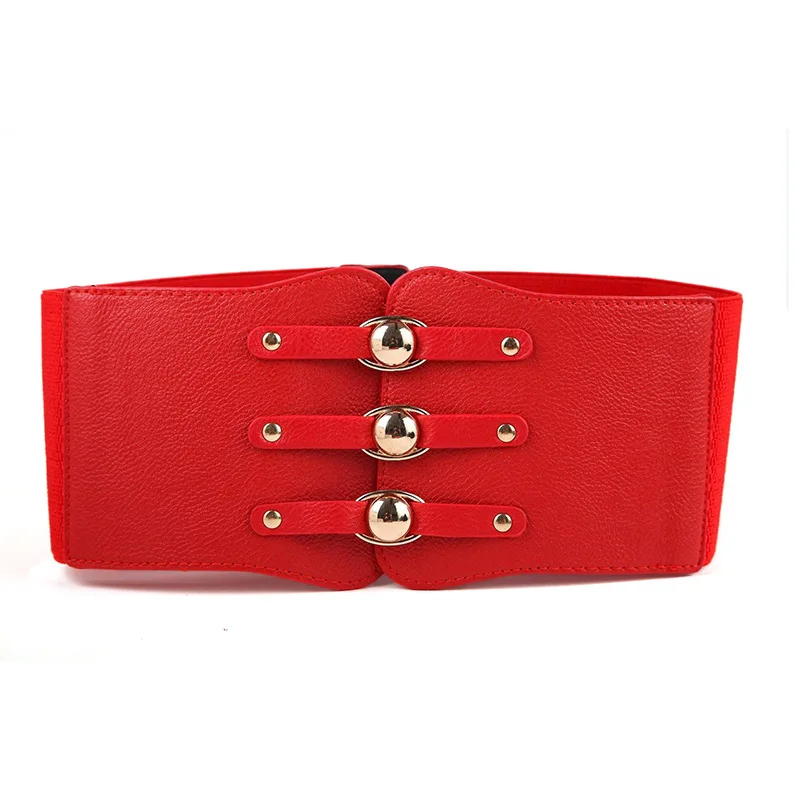 Elastic Wide Corset Belts for Women Waist Plus Size Belt Female Dress Waistband Big Stretch Cummerbunds Clothes Accessory