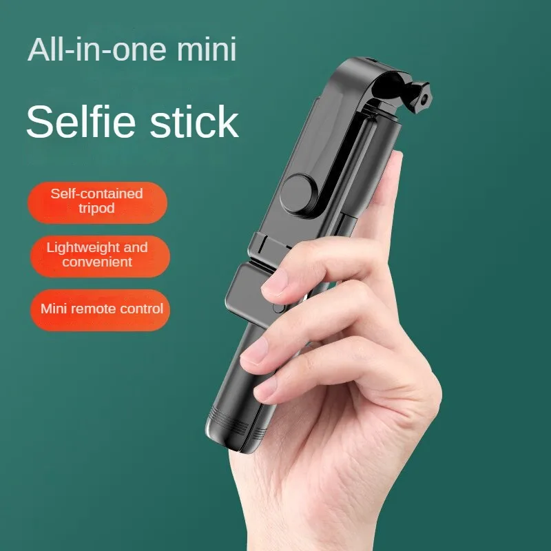 Perche à Selfie sans fil Bluetooth, Mini trépied, obturateur à distance extensible, lumière Led pour Smartphones, équilibre, prise de vue stable en direct