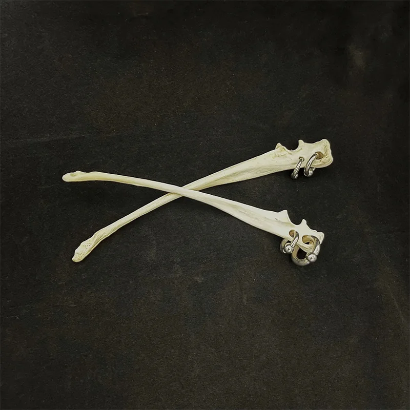 ZHUHE Bone Sculpted Hairpins In Neo-Gothic Style Are Party Gifts For Women's Jewelry Accessories