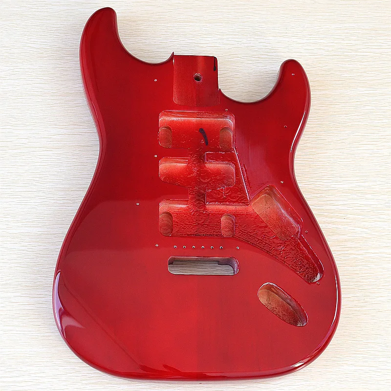 High Quality White Guitar Body Solid Wood with Basswood Rosewood Maple for Back/Side Six-String