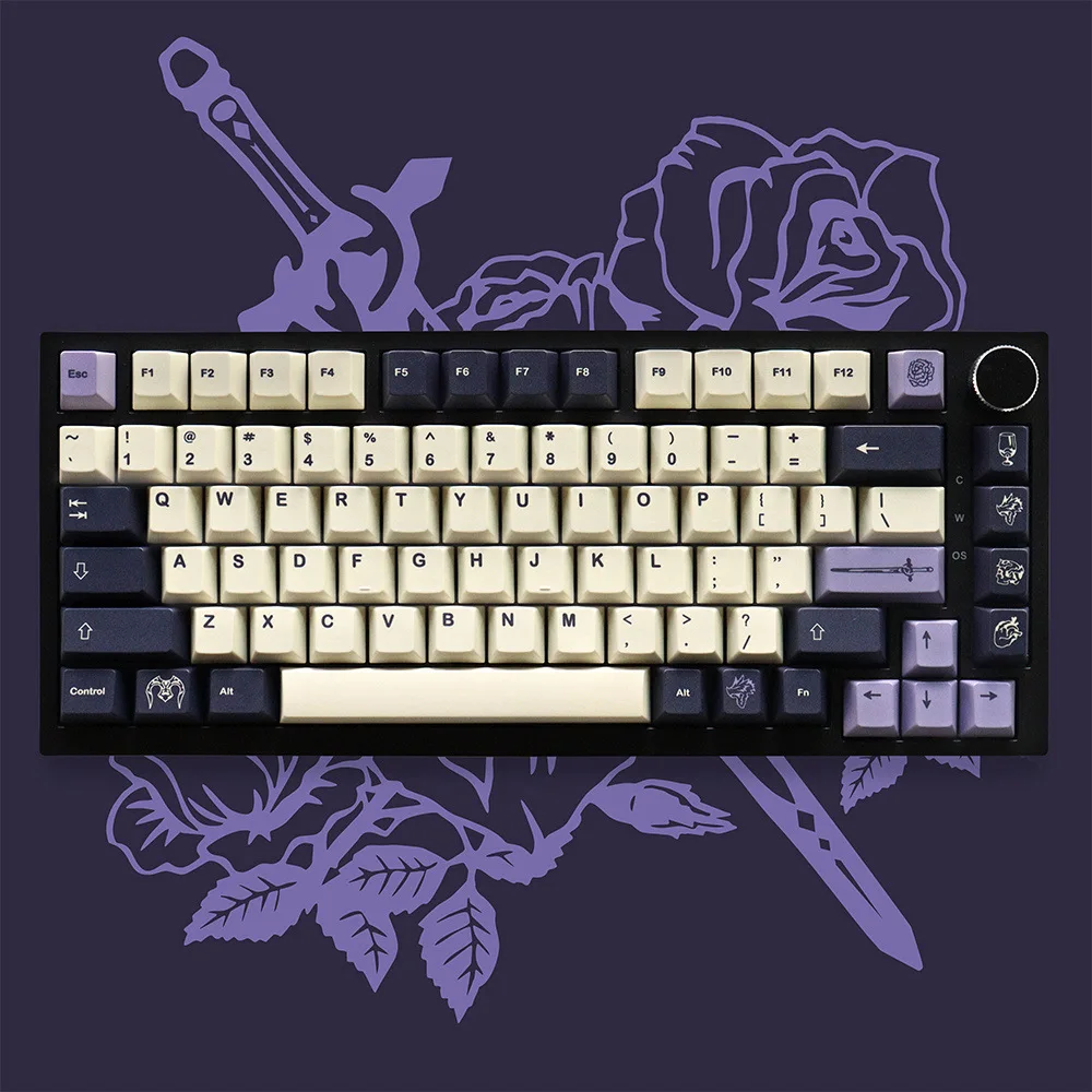 Dragon Witch Keycap Sublimation PBT Original Highly Adaptable Mechanical Keyboard