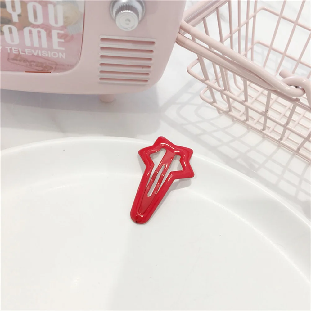 

20Pcs Hair Clips Snap Metal Barrettes Assorted Colors for Girls Toddlers Kids Women Party School Daily Hair