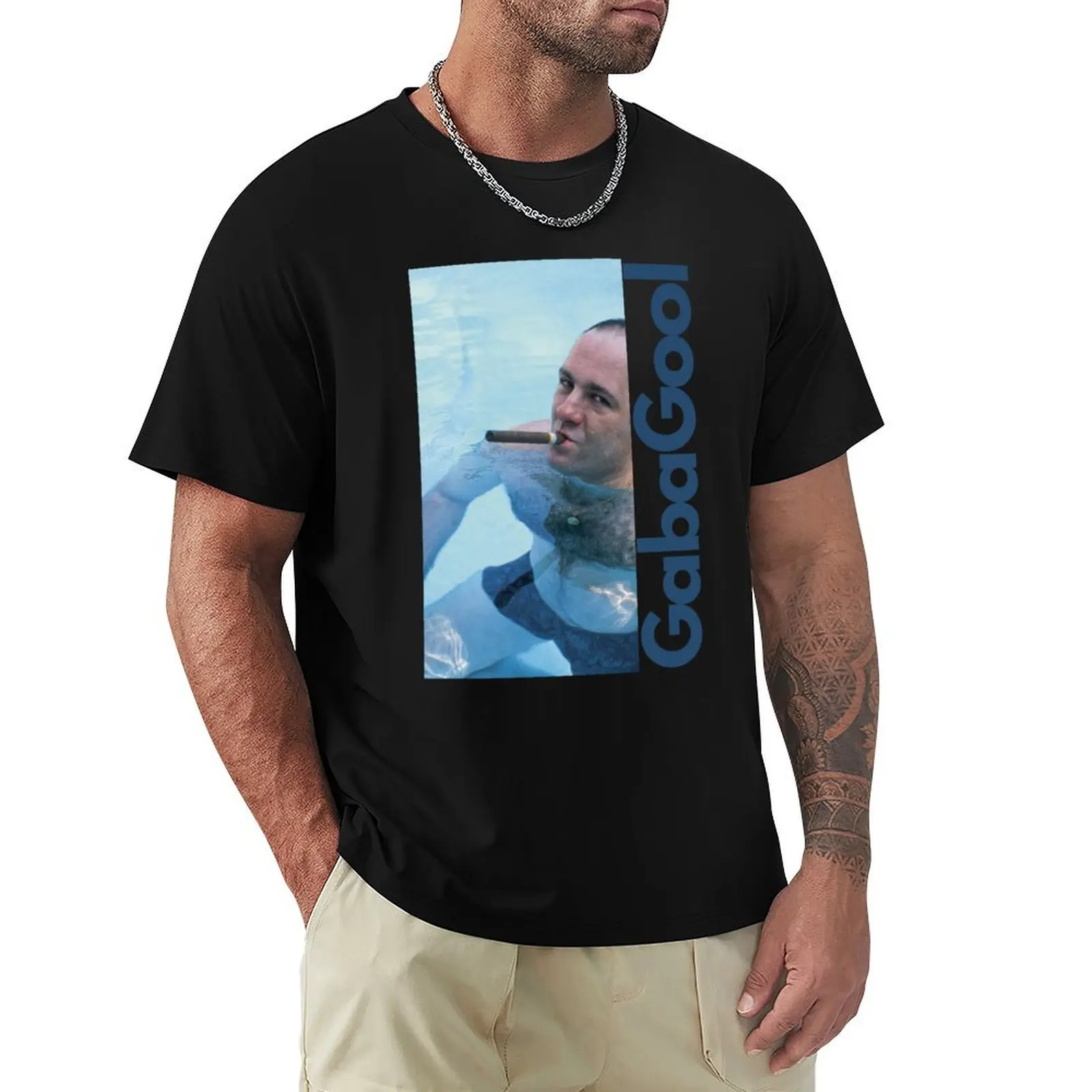 

Gabagool -Tony Soprano - It's What's For Dinner Look T-Shirt custom shirt summer tops shirts men graphic