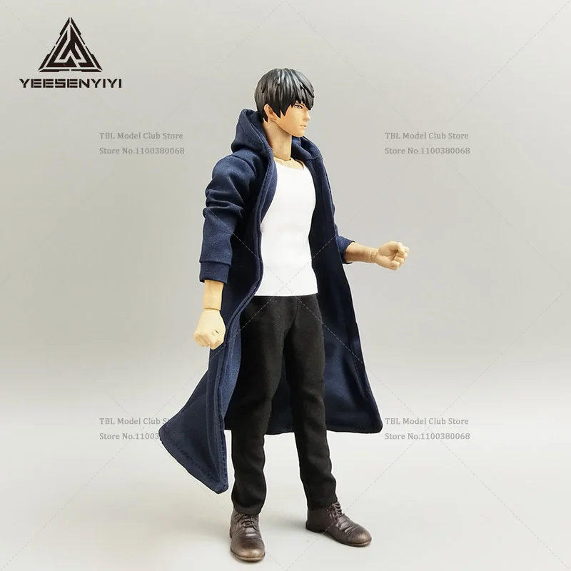 1/12 Scale Male Clothes Monster Hunter Cheng Xiaoyu Shadow King Dungeon Fighter Upgrade Manga For 6-inch Action Figure Soldier