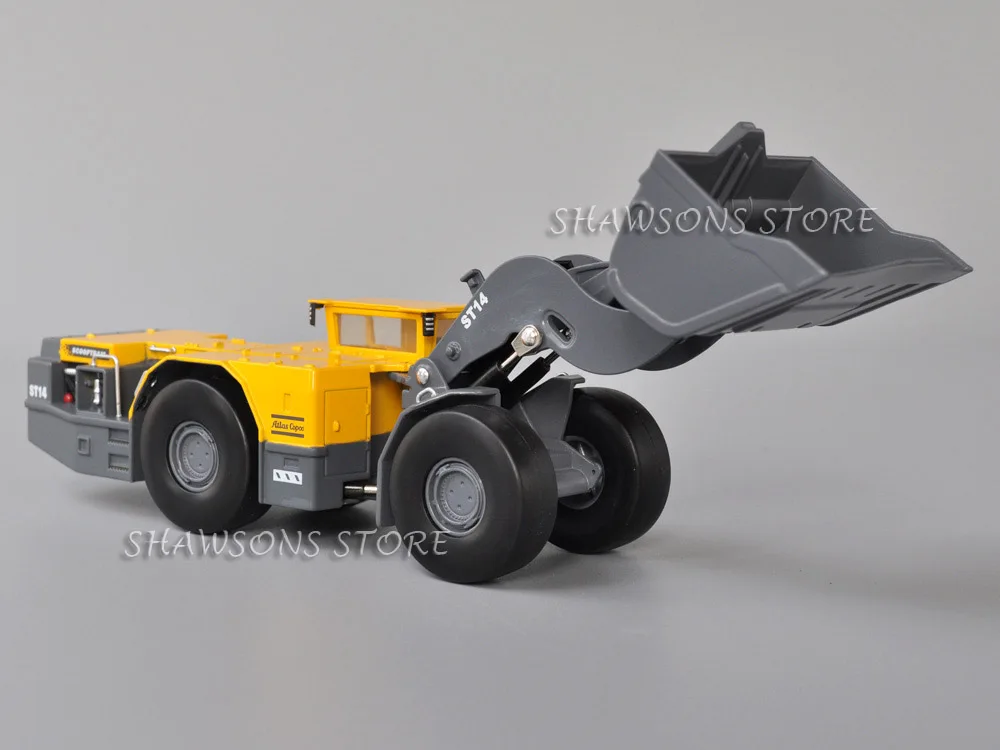 1:50 Scale Diecast Engineering Vehicle Model Toy Scooptram ST14 Underground Loader Miniature Replica