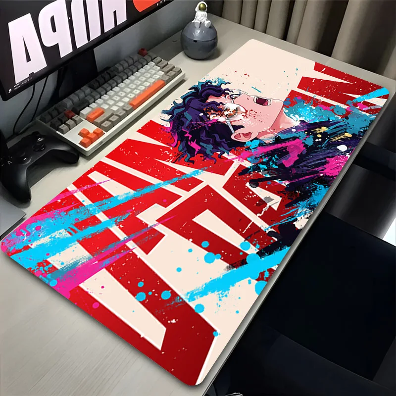 Mouse Pad D-Dandadan Non-Slip Desk Mat Large Gaming Accessories Mousepad Gamer HD Printing Mausepad Rubber Keyboard Pads Carpet