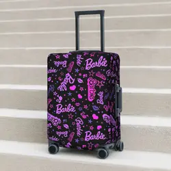 Pink Barbie Doll Pattern Suitcase Cover Fun Business Protection Luggage Accesories Vacation